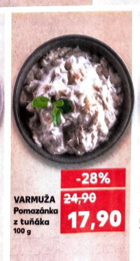 VARMUŽA Pomazánka z tuňáka
