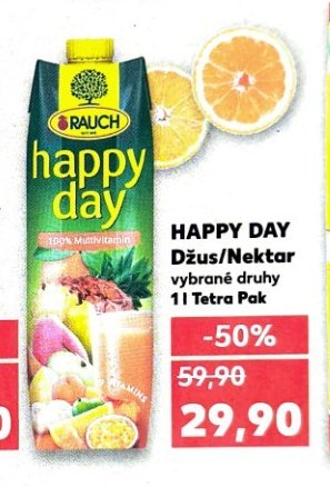 HAPPY DAY Džus/Nektar