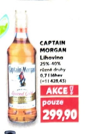 CAPTAIN MORGAN Lihovina
