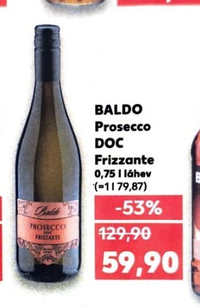 BALDO Prosecco DOC Frizzante