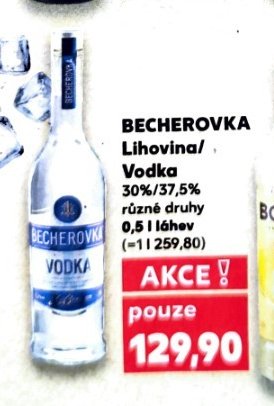 BECHEROVKA Lihovina/ Vodka