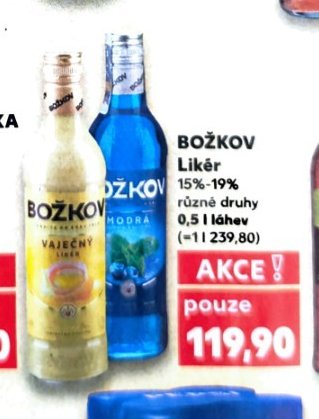 BOŽKOV Likér