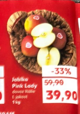 Jablka Pink Lady