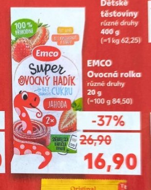 Emco Super ovocný hadík