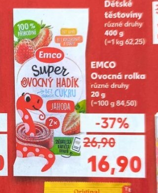 Emco Super ovocný hadík