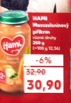 HAMI Masozeleninový příkrm