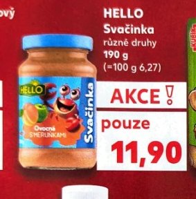 HELLO Svačinka