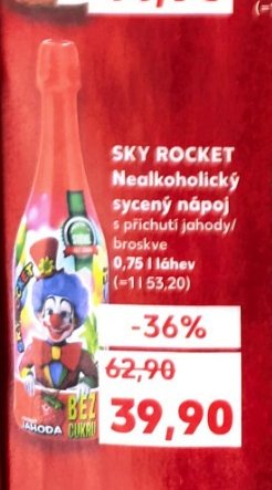 SKY ROCKET Nealkoholický sycený nápoj