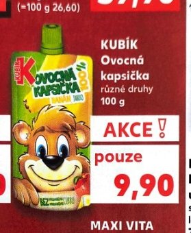 KUBÍK Ovocná kapsička