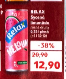 RELAX Sycená limonáda