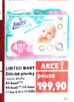 LINTEO BABY Dětské plenky