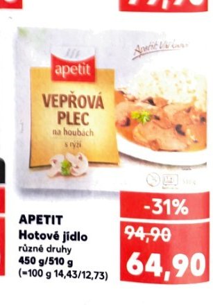 APETIT Hotové jídlo