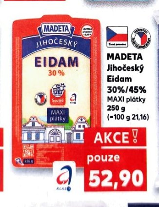 MADETA Jihočeský Eidam