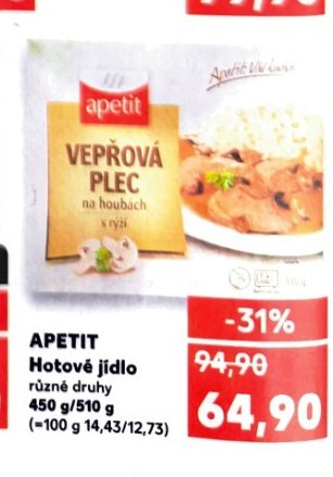 APETIT Hotové jídlo