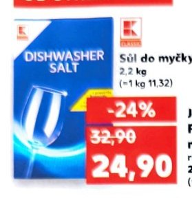 Dishwasher salt