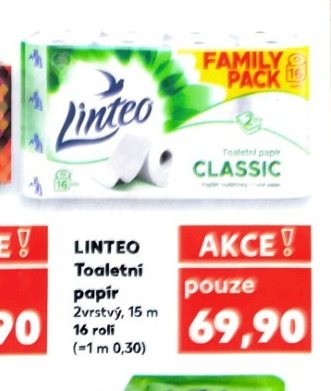 LINTEO Toaletní papír