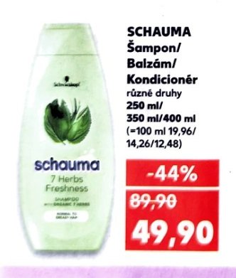 SCHAUMA Šampon/Balzám