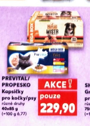 PREVITAL/PROPESKO Kapsičky