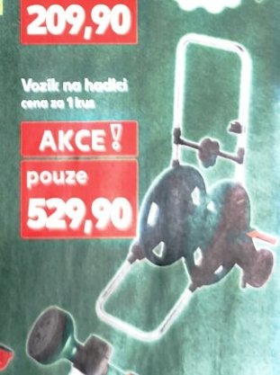 Vozík na hadici