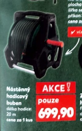 Nástěnný hadicový buben
