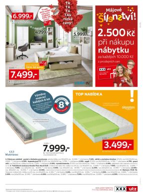 akční leták XXXLutz 25.5.2026-7.6.2026