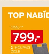 HOUPACÍ ŽIDLE