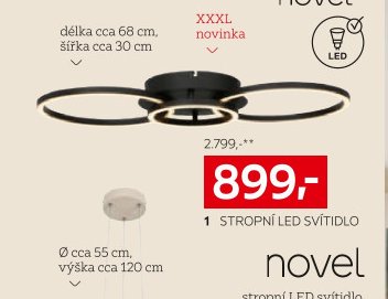 Stropní LED svítidlo Giga