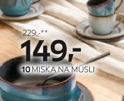 10 MISKA NA MÜSLI