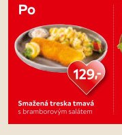 Smažená treska tmavá