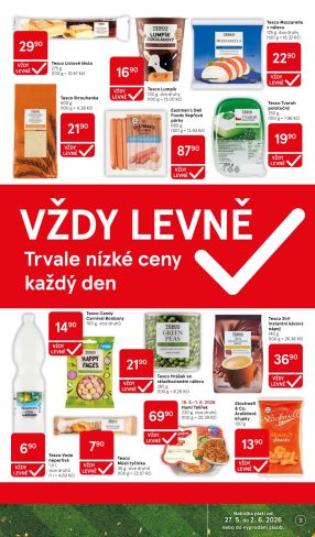 akční leták Tesco 27.5.2026-2.6.2026