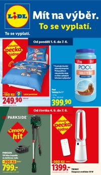 akční leták Lidl 1.6.2026-7.6.2026