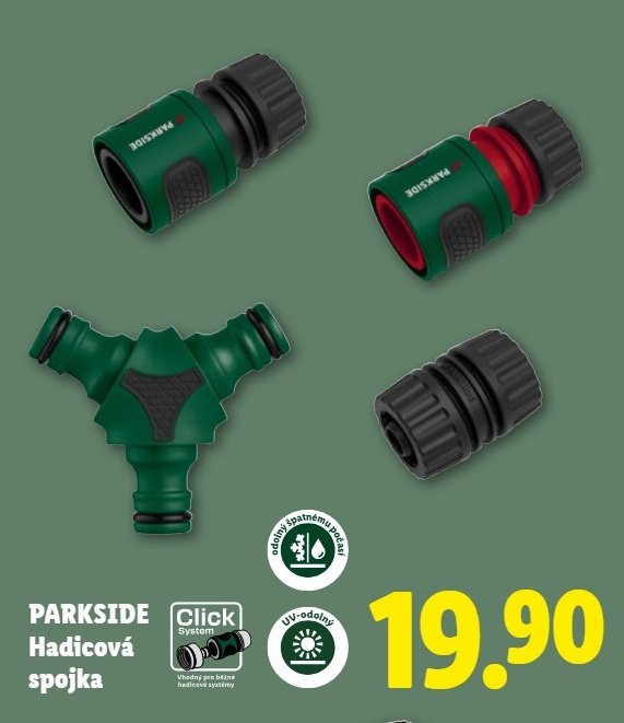 PARKSIDE Hadicová spojka