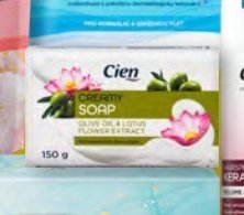 Cien Creamy Soap Olive Oil & Lotus Flower Extract