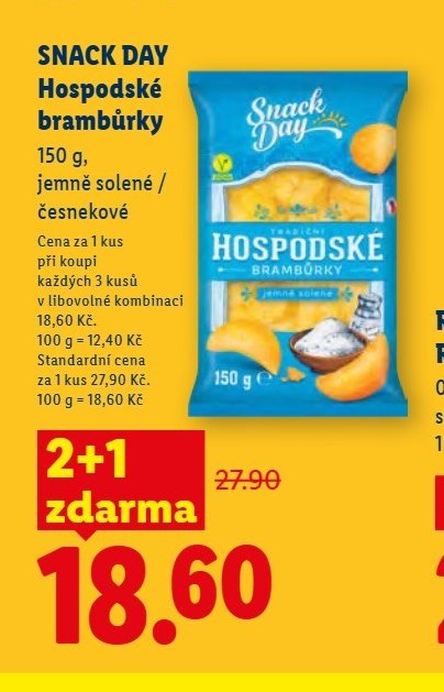 SNACK DAY Hospodské brambůrky
