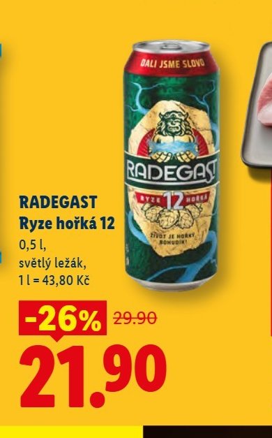 RADEGAST Ryze hořká 12