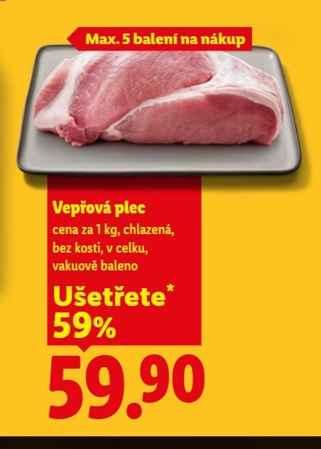 Vepřová plec