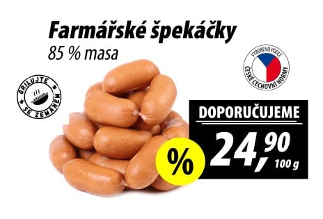 Farmářské špekáčky