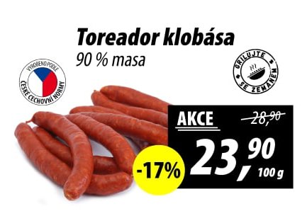 Toreador klobása