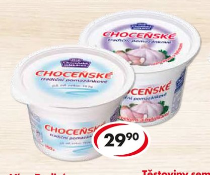 Choceňské tradiční pomazánkové