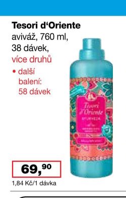 Tesori d'Oriente aviváž
