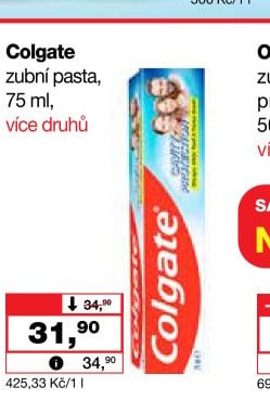 Colgate zubní pasta