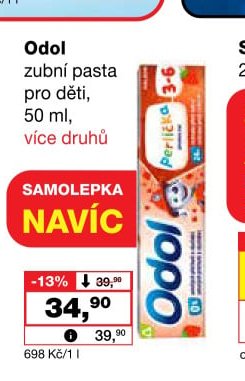 Odol zubní pasta pro děti