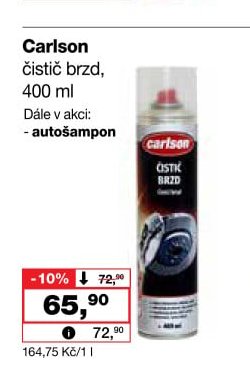 Carlson čistič brzd, 400 ml