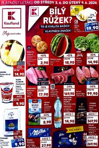 akční leták Kaufland 3.6.2026-9.6.2026