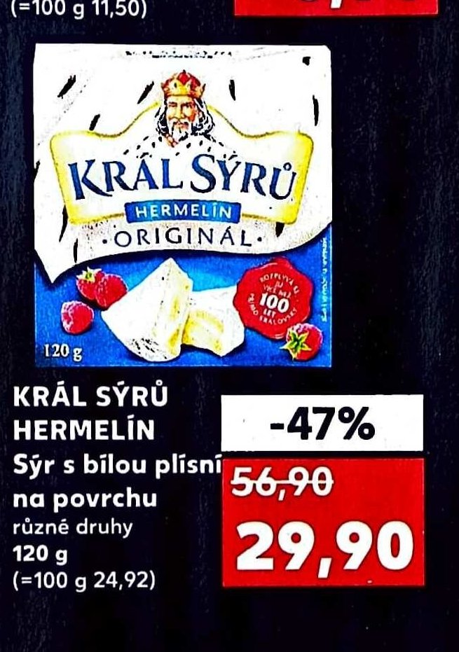 KRÁL SÝRŮ HERMELÍN