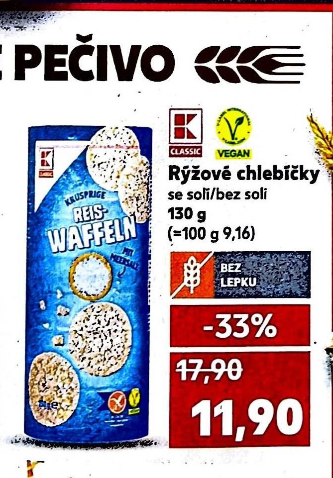 Rýžové chlebíčky