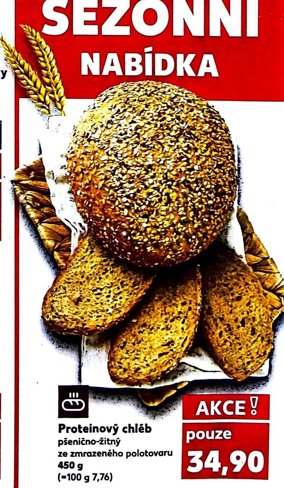 Proteinový chléb