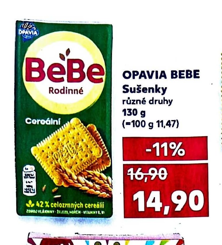 OPAVIA BEBE Sušenky