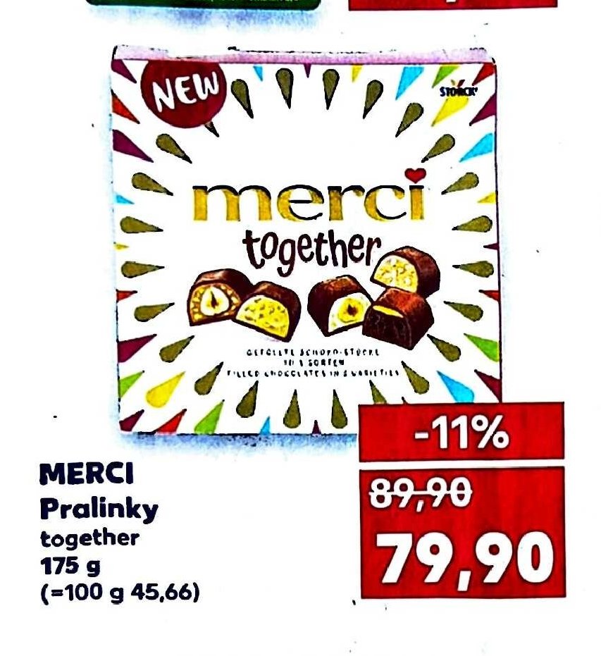 MERCI Pralinky together