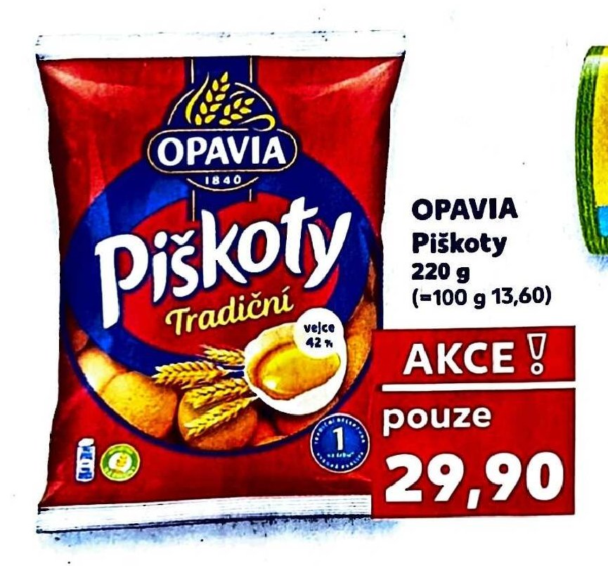 OPAVIA Piškoty